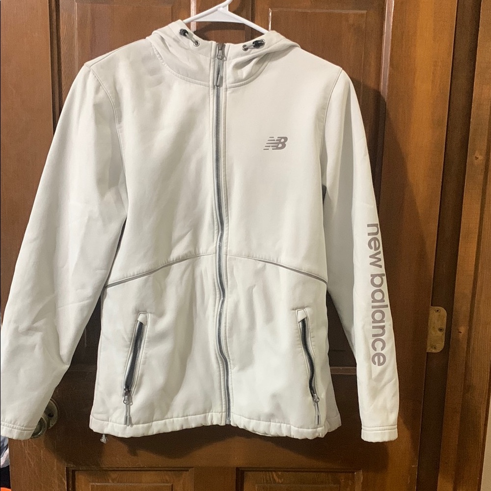 New Balance Utility Jacket in Light Gray